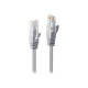 Lindy - Cavo patch - RJ-45 (M) a RJ-45 (M) - 1 m - UTP - CAT 6 - stampato, antiaggrovigliamento, bloccato - grigio