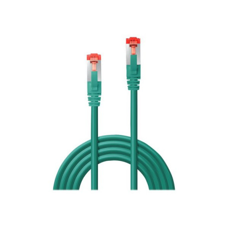 Lindy - Cavo patch - RJ-45 (M) a RJ-45 (M) - 1.5 m - PiMF (coppie in lamina di metallo) - CAT 6e - antiaggrovigliamento - verde