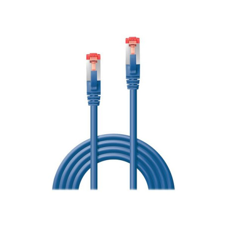 Lindy - Cavo patch - RJ-45 (M) a RJ-45 (M) - 1.5 m - SFTP, PiMF - CAT 6e - antiaggrovigliamento - blu