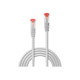 Lindy - Cavo patch - RJ-45 (M) a RJ-45 (M) - 10 m - SFTP, PiMF - CAT 6e - antiaggrovigliamento - grigio