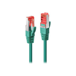 Lindy - Cavo patch - RJ-45 (M) a RJ-45 (M) - 2 m - SFTP, PiMF - CAT 6 - antiaggrovigliamento - verde