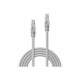 Lindy - Cavo patch - RJ-45 (M) a RJ-45 (M) - 2 m - UTP - CAT 5e - antiaggrovigliamento - grigio