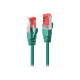 Lindy - Cavo patch - RJ-45 (M) a RJ-45 (M) - 20 m - SFTP, PiMF - CAT 6e - antiaggrovigliamento - verde