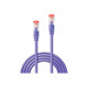 Lindy - Cavo patch - RJ-45 (M) a RJ-45 (M) - 3 m - SFTP, PiMF - CAT 6 - antiaggrovigliamento - viola