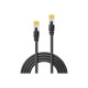 Lindy - Cavo patch - RJ-45 (M) a RJ-45 (M) - 30 cm - SFTP, PiMF - CAT 7 (cavo) / CAT 6a (connettori) - senza alogeni, antiaggro