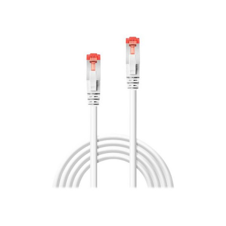 Lindy - Cavo patch - RJ-45 (M) a RJ-45 (M) - 5 m - SFTP, PiMF - CAT 6 - antiaggrovigliamento - bianco