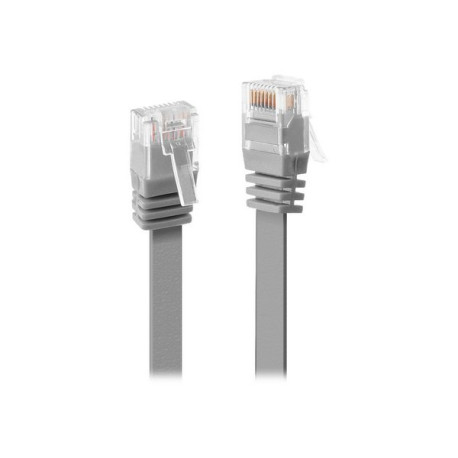 Lindy - Cavo patch - RJ-45 (M) a RJ-45 (M) - 5 m - UTP - CAT 6 - grigio