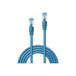 Lindy - Cavo patch - RJ-45 (M) a RJ-45 (M) - 7.5 m - SFTP, PiMF - CAT 6a - senza alogeni, stampato, antiaggrovigliamento - blu