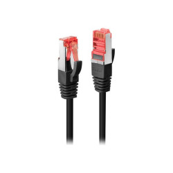 Lindy - Cavo patch - RJ-45 (M) a RJ-45 (M) - 7.5 m - SFTP, PiMF - CAT 6e - stampato, antiaggrovigliamento - nero