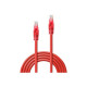 Lindy Basic - Cavo patch - RJ-45 (M) a RJ-45 (M) - 10 m - UTP - CAT 6 - stampato, antiaggrovigliamento - rosso