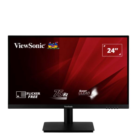 24 FHD SuperClear MVA LED Monitor with VGA and HDMI (anti-glare panel)