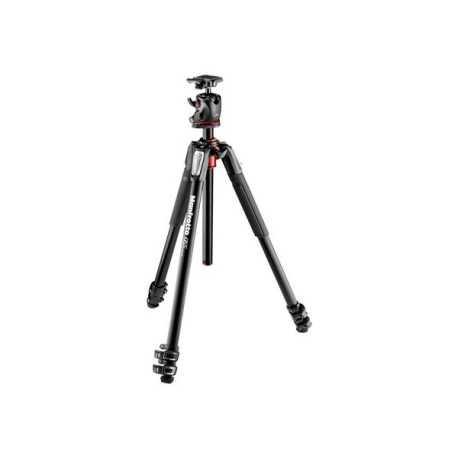 Manfrotto 055 Series MK055XPRO3-BHQ2 - Treppiedi - con Manfrotto MHXPRO-BHQ2