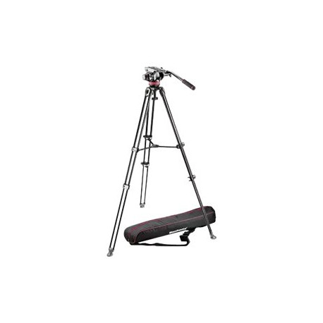 Manfrotto MVT502AM - Treppiedi - con Manfrotto MVH502A Pro Video Head