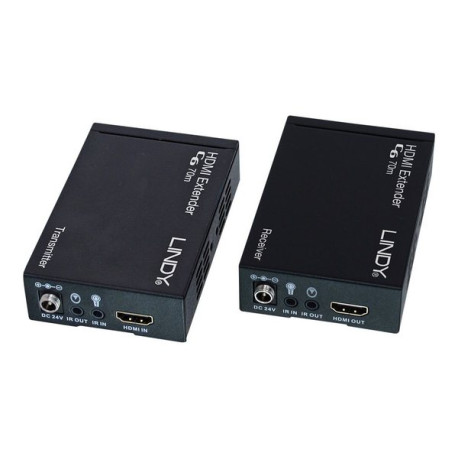 LINDY C6 HDMI 2.0 Extender - Prolunga video/audio/infrarossi - HDBaseT - fino a 70 m