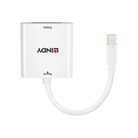 Lindy Mini DisplayPort to DVI Converter - Cavo adattatore - Mini DisplayPort (M) a DVI-I (F) - DisplayPort 1.1 - 1 m - passivo 