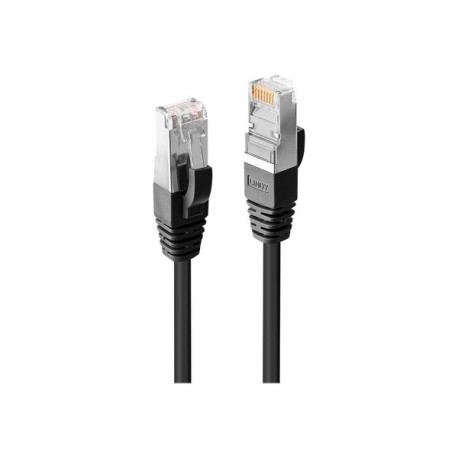 Lindy Premium - Cavo patch - RJ-45 (M) a RJ-45 (M) - 3 m - SFTP - CAT 6 - senza alogeni, antiaggrovigliamento - nero