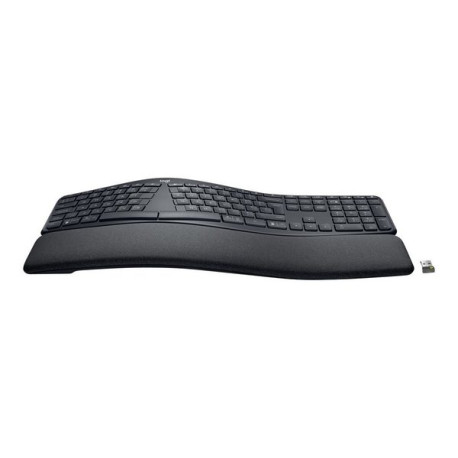 Logitech ERGO K860 Split Keyboard for Business - Tastiera - senza fili - Bluetooth LE - QWERTY - USA Internazionale - grafite