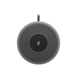 Logitech EXPANSION MIC FOR MEETUP - Microfono - per Small Room Solution for Google Meet, for Microsoft Teams Rooms, for Zoom Ro