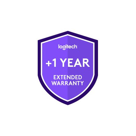 Logitech Extended Warranty - Contratto di assistenza esteso - 1 anno - per Logitech large room solution with Tap and RallyPlus