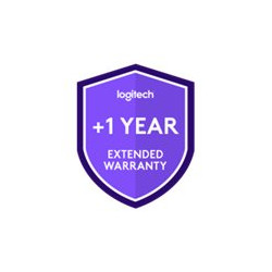 Logitech Extended Warranty - Contratto di assistenza esteso - 1 anno - per Small Room Solution for Google Meet, for Microsoft T