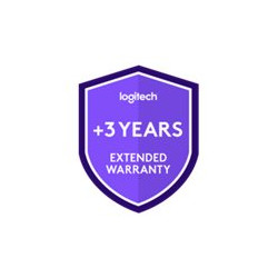 Logitech Extended Warranty - Contratto di assistenza esteso - 3 anni - per Logitech Large Microsoft Teams Rooms with Tap + Rall