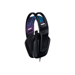 Logitech G G335 Wired Gaming Headset - Cuffie con microfono - dimensione completa - cablato - jack 3,5 mm - nero - Certificato 