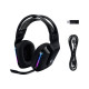 Logitech G G733 LIGHTSPEED Wireless RGB Gaming Headset - Cuffie con microfono - dimensione completa - 2,4 GHz - senza fili - ne