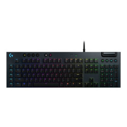 Logitech Gaming G815 - Tastiera - retroilluminato - USB - USA Internazionale - interruttore: GL Tactile - nero