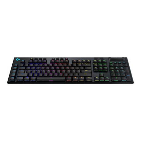 Logitech Gaming G915 - Tastiera - retrolilluminato - USB, Bluetooth, 2.4 GHz - QWERTY - USA Internazionale - interruttore: GL C