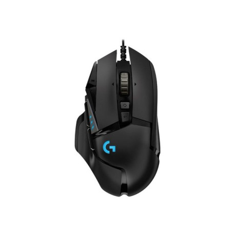 Logitech Gaming Mouse G502 (Hero) - Mouse - ottica - 11 pulsanti - cablato - USB