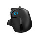 Logitech Gaming Mouse G502 (Hero) - Mouse - ottica - 11 pulsanti - senza fili, cablato - 2.4 GHz - ricevitore wireless USB