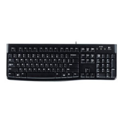 Logitech K120 - Tastiera - USB - italiana - nero - OEM