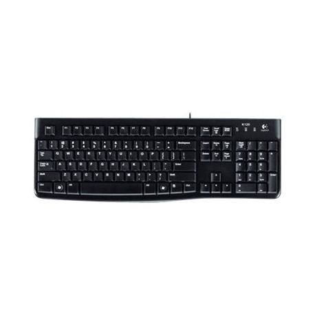 Logitech K120 - Tastiera - USB - italiana - nero - OEM