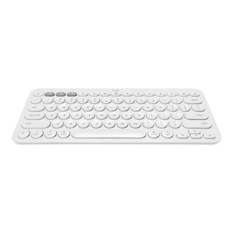 Logitech K380 Multi-Device Bluetooth Keyboard - Tastiera - senza fili - Bluetooth 3.0 - QWERTY - italiana - Off-White