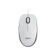 Logitech M100 - Mouse - dimensioni standard - per destrorsi e per sinistrorsi - ottica - 3 pulsanti - cablato - USB