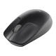 Logitech M190 - Mouse - ottica - 3 pulsanti - senza fili - ricevitore wireless USB - grigio medio