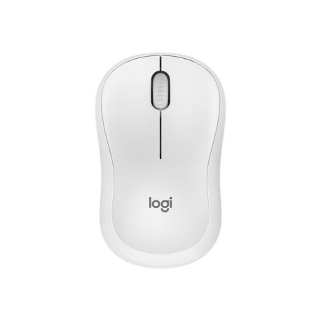 Logitech M240 Silent - Mouse - per destrorsi e per sinistrorsi - ottica - 3 pulsanti - senza fili - Bluetooth - Off-White