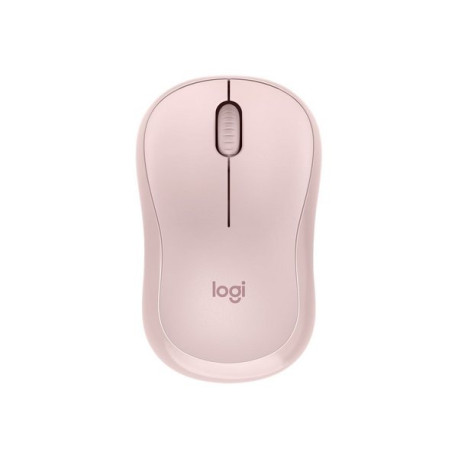 Logitech M240 Silent - Mouse - per destrorsi e per sinistrorsi - ottica - 3 pulsanti - senza fili - Bluetooth - rosa