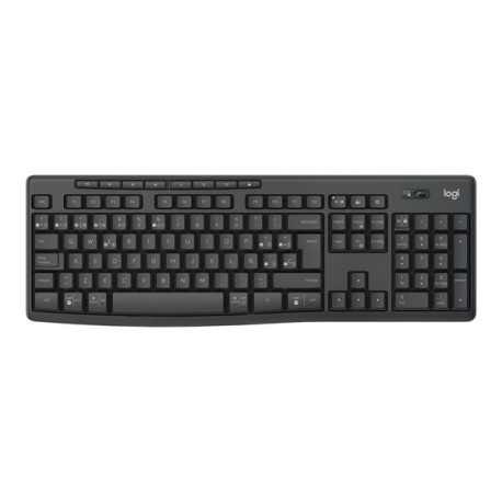 Logitech MK370 Combo for Business - Set mouse e tastiera - senza fili - Bluetooth LE - QWERTY - italiana - grafite