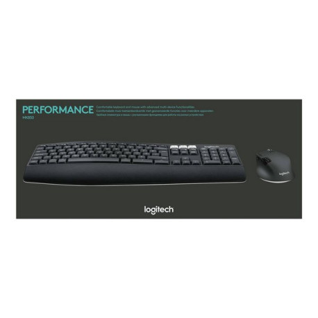 Logitech MK850 Performance - Set mouse e tastiera - Bluetooth, 2.4 GHz - QWERTY - italiana