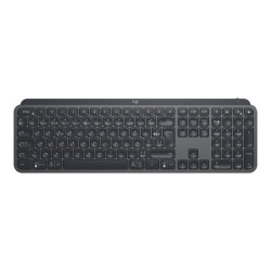 Logitech MX Keys - Tastiera - retroilluminato - Bluetooth - AZERTY - Francese - grafite