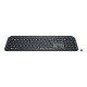 Logitech MX Keys - Tastiera - retroilluminato - Bluetooth, 2.4 GHz - QWERTY - italiana - grafite