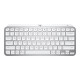 Logitech MX Keys Mini - Tastiera - retroilluminato - Bluetooth - QWERTY - italiana - grigio pallido