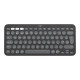 Logitech Pebble Keys 2 K380s - Tastiera - senza fili - Bluetooth LE - QWERTY - italiana - tonal rose