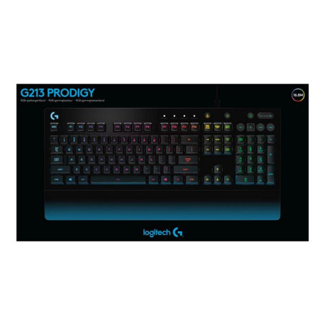 Logitech Prodigy G213 - Tastiera - retroilluminato - USB - italiana - nero