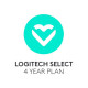 Logitech Select - Contratto di assistenza esteso - sostituzione anticipata delle parti - 4 anni - tempo di risposta: 1 giorno l