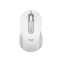 Logitech Signature M650 for Business - Mouse - senza fili - Bluetooth, 2.4 GHz - ricevitore USB Logitech Logi Bolt - Off-White