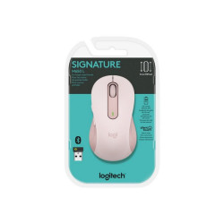 Logitech Signature M650 Grande - Mouse - taglia larga - ottica - 5 pulsanti - senza fili - Bluetooth, 2.4 GHz - ricevitore USB 