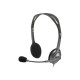 Logitech Stereo H111 - Cuffie con microfono - over ear - cablato