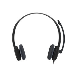 Logitech Stereo H151 - Cuffie con microfono - over ear - cablato